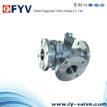 API6d One Piece Three Way Ball Valve